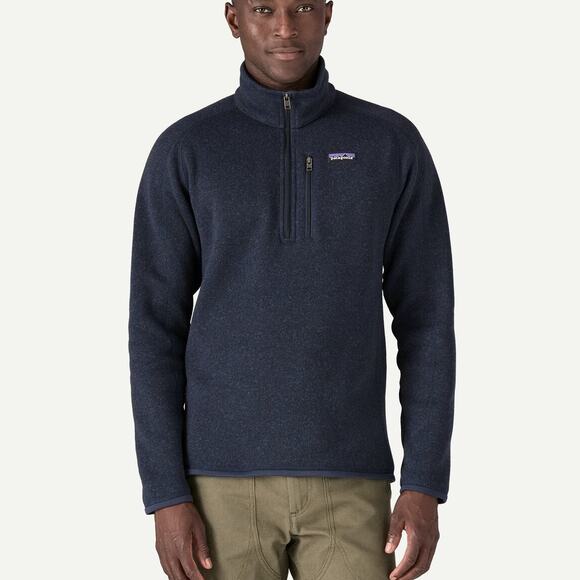 Patagonia Better Sweater Mens Sz Large 1/4 Zip Knit Fleece Pullover Jacket - Picture 6 of 7